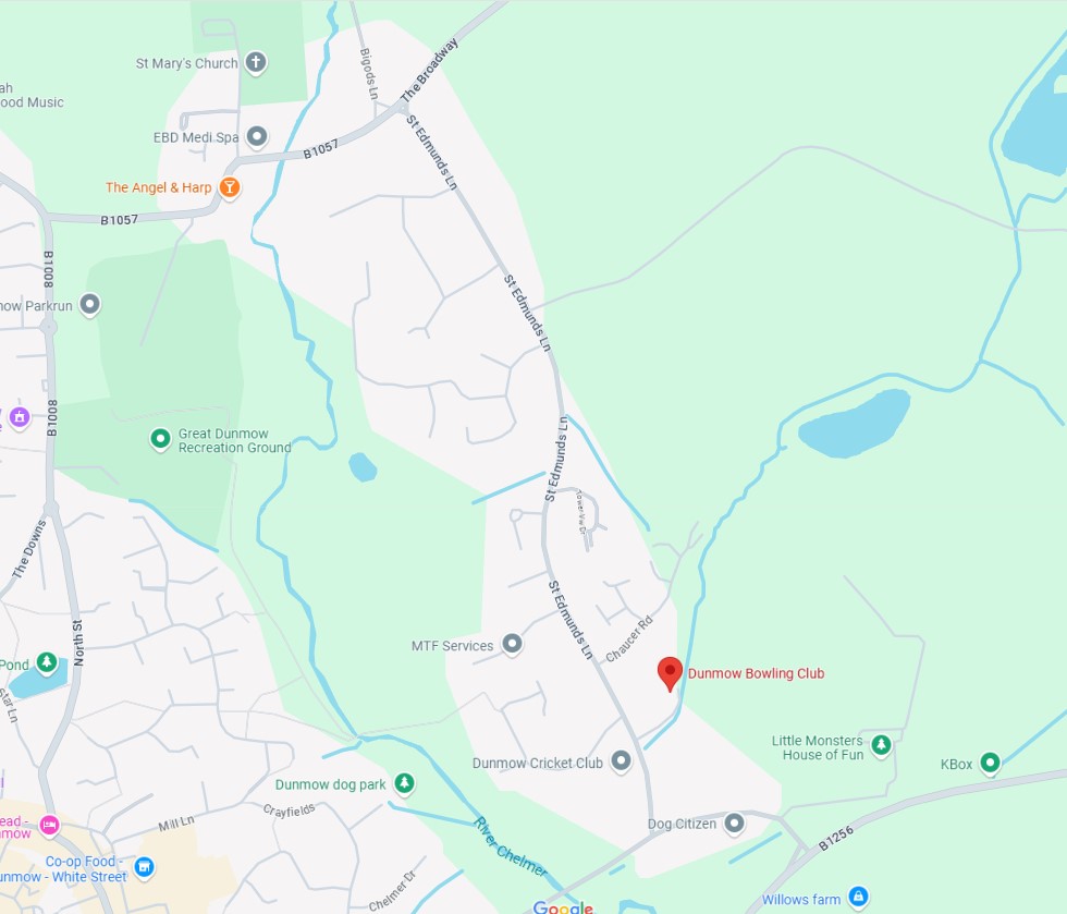 Google map of the area